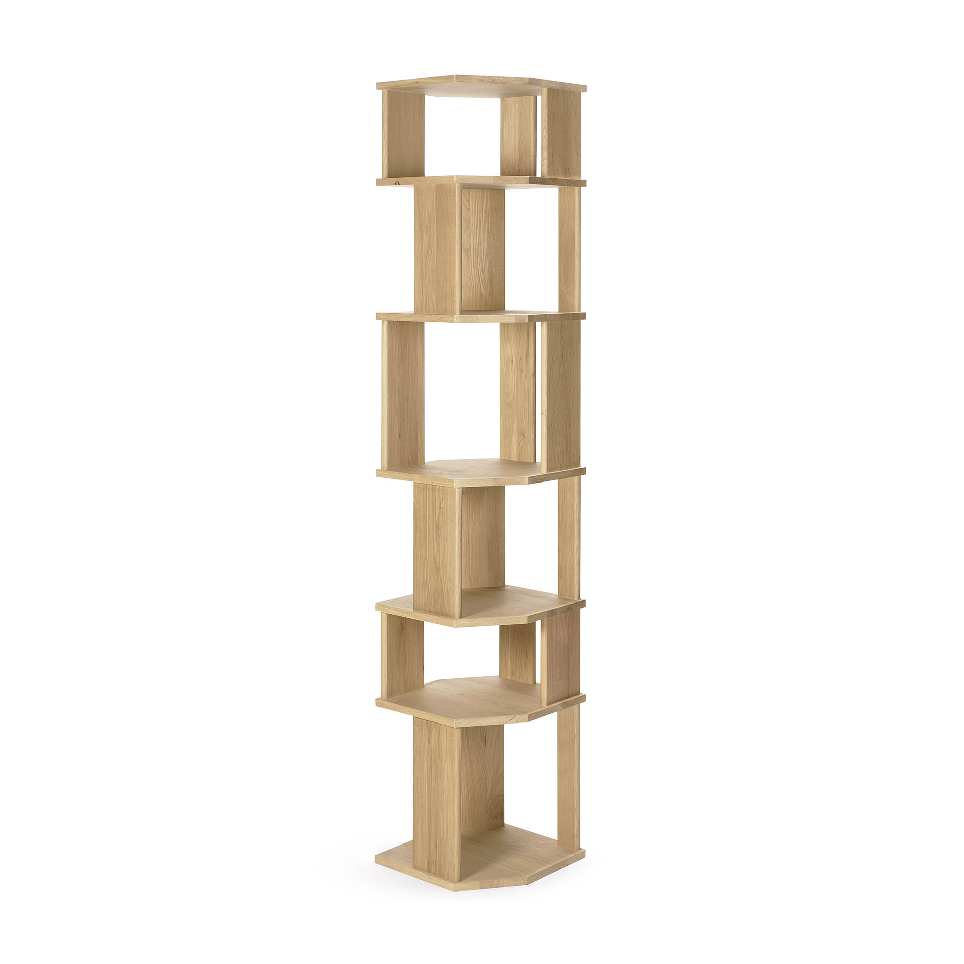 Ethnicraft - Stairs eiken boekenkast (45 x 46 x 204 cm)