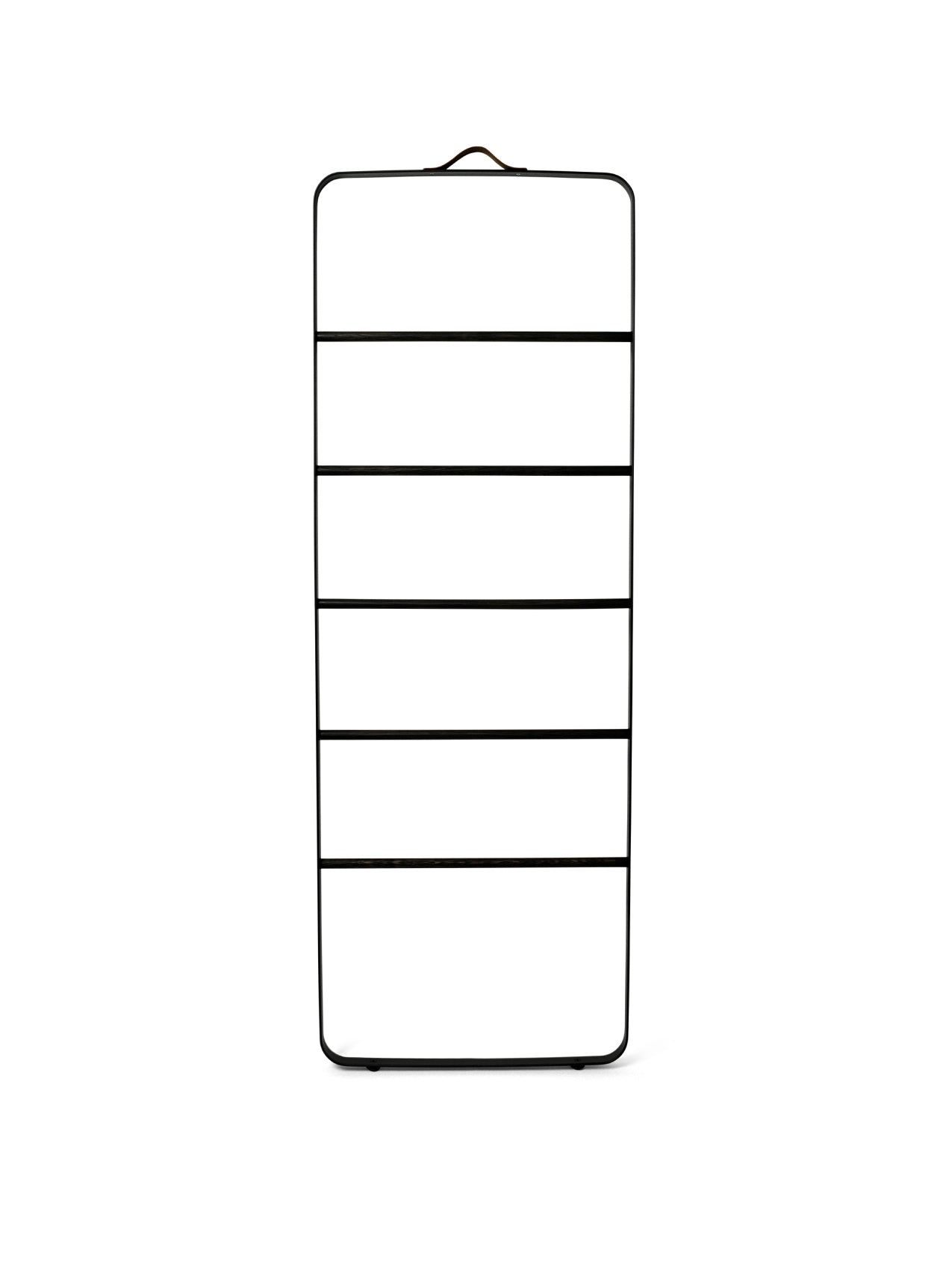 Menu - Bath handdoek ladder, zwart/asdonker