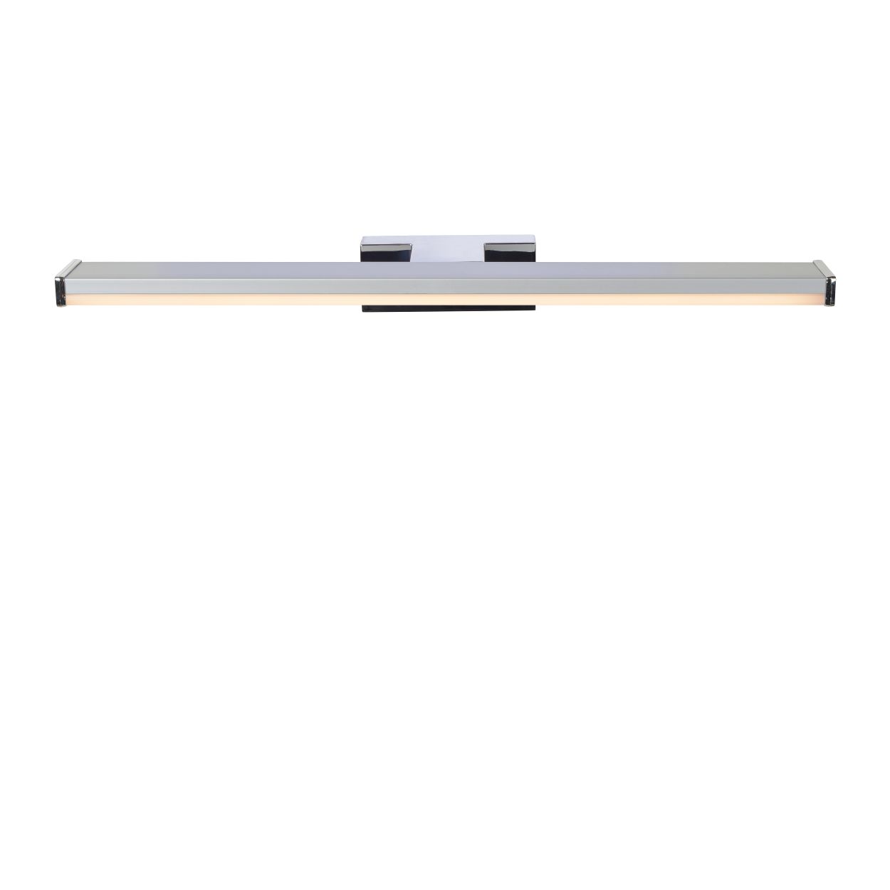 Lucide ONNO - Spiegellamp Badkamer - LED - 1x8W 3000K - IP44 - Mat chroom