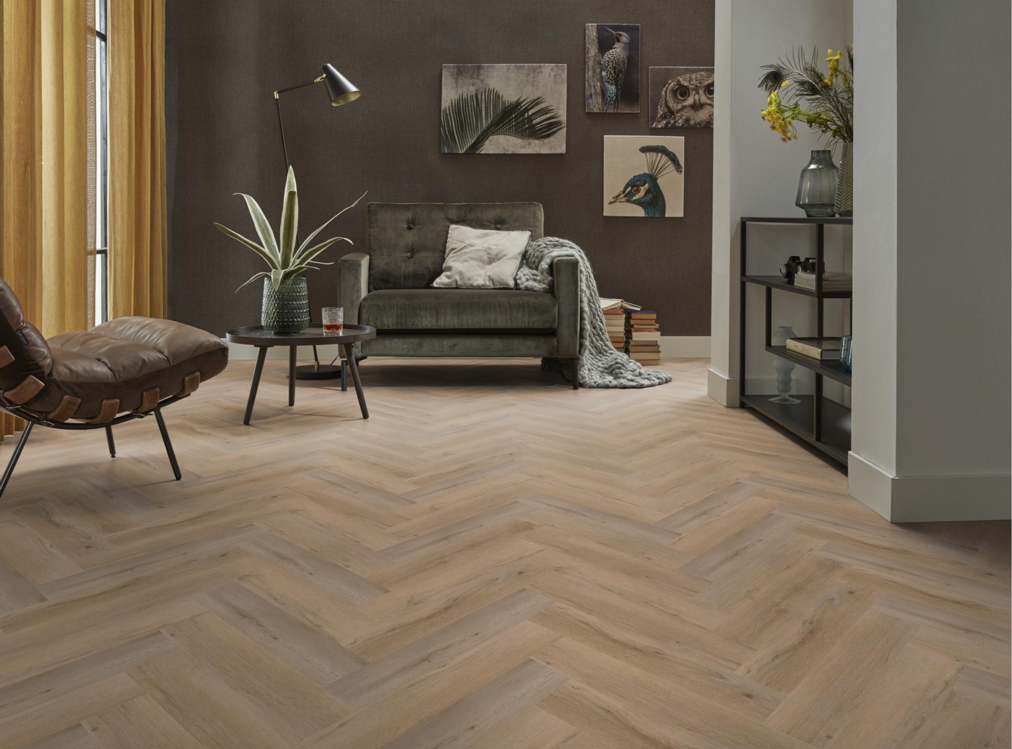 Ambiant Spigato Vivero visgraat click SRC smoky