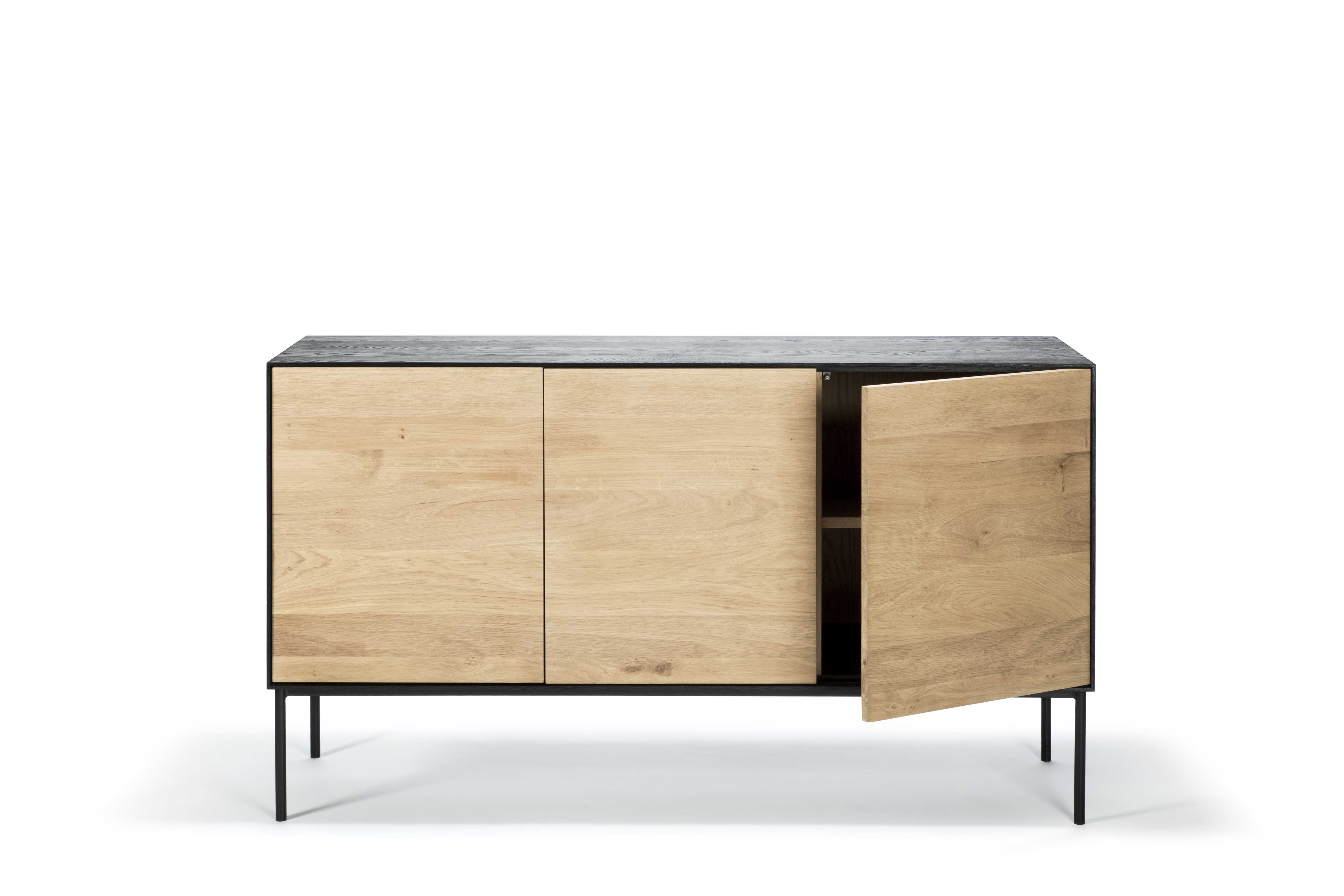 Ethnicraft - Blackbird gelakt eiken dressoir (150 x 45 x 85 cm)