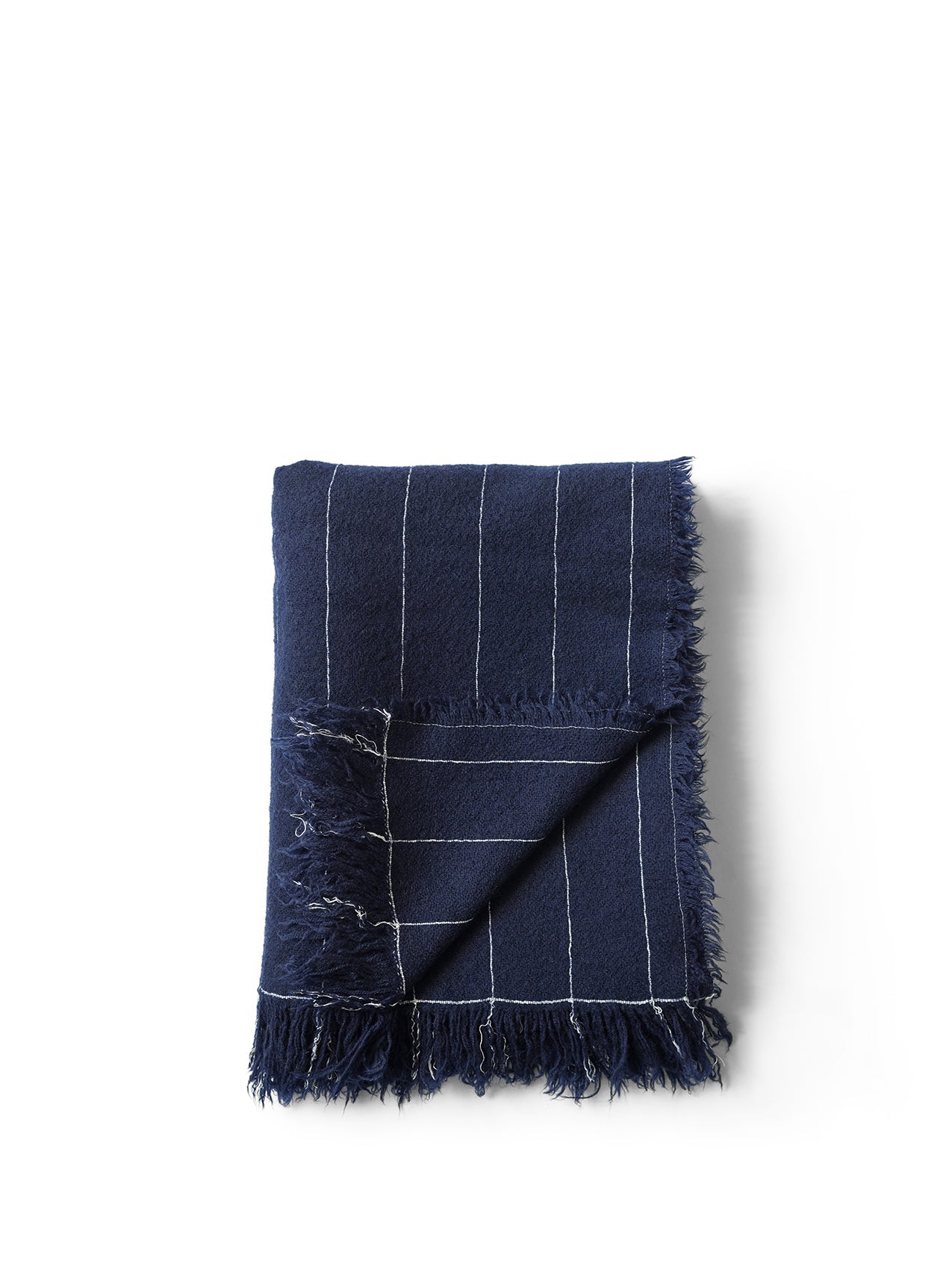 Menu - Battus plaid, 130x185, Indigo