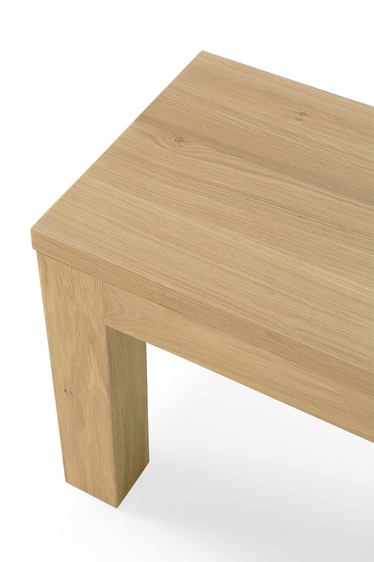 Ethnicraft - Straight eiken bank (180 x 35 x 45 cm)