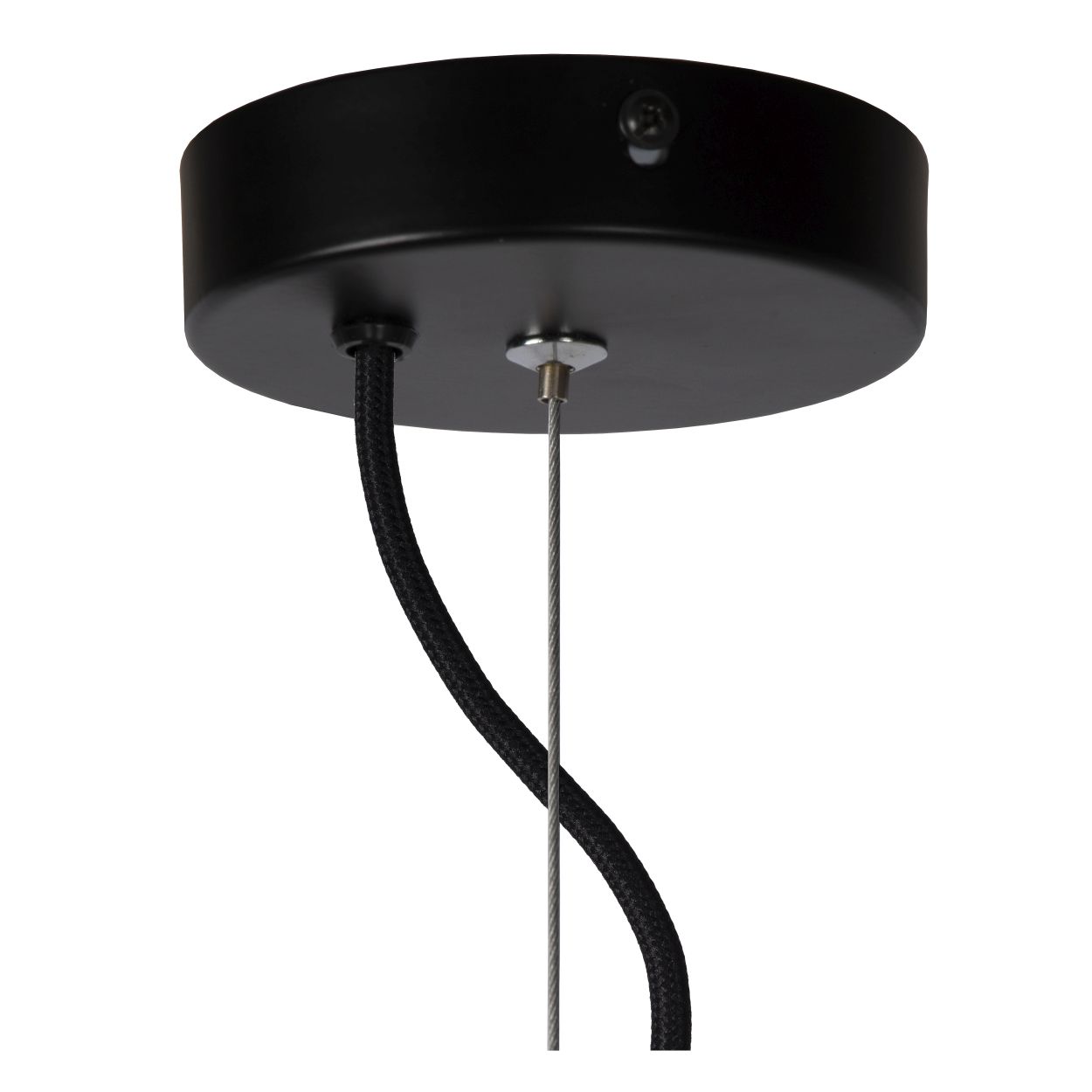 Lucide ALISTAIR - Hanglamp - Ø 30 cm - 1xE27 - Wit