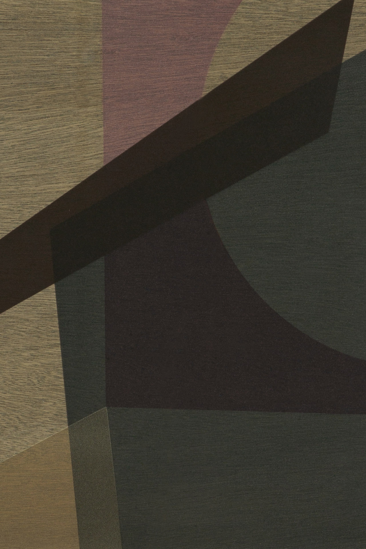 Ethnicraft - Angle dienblad Slate L (51 x 51 x 4 cm)
