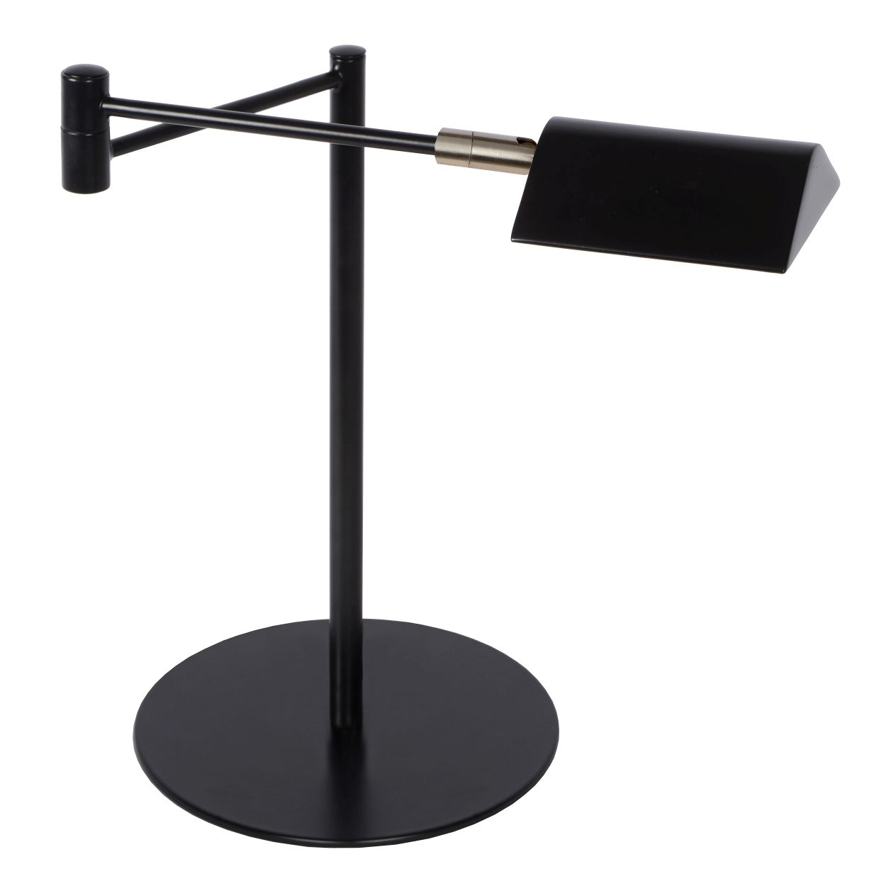Lucide NUVOLA - Bureaulamp - Ø 20 cm - LED Dimb. - 1x9W 3000K - Zwart