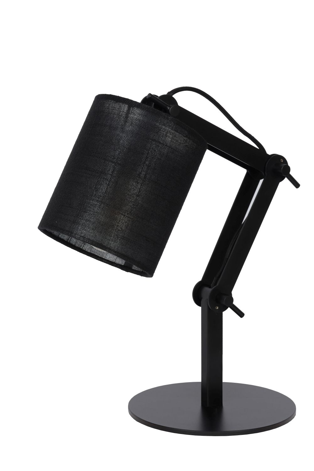 Lucide TAMPA - Bureaulamp - 1xE27 - Zwart