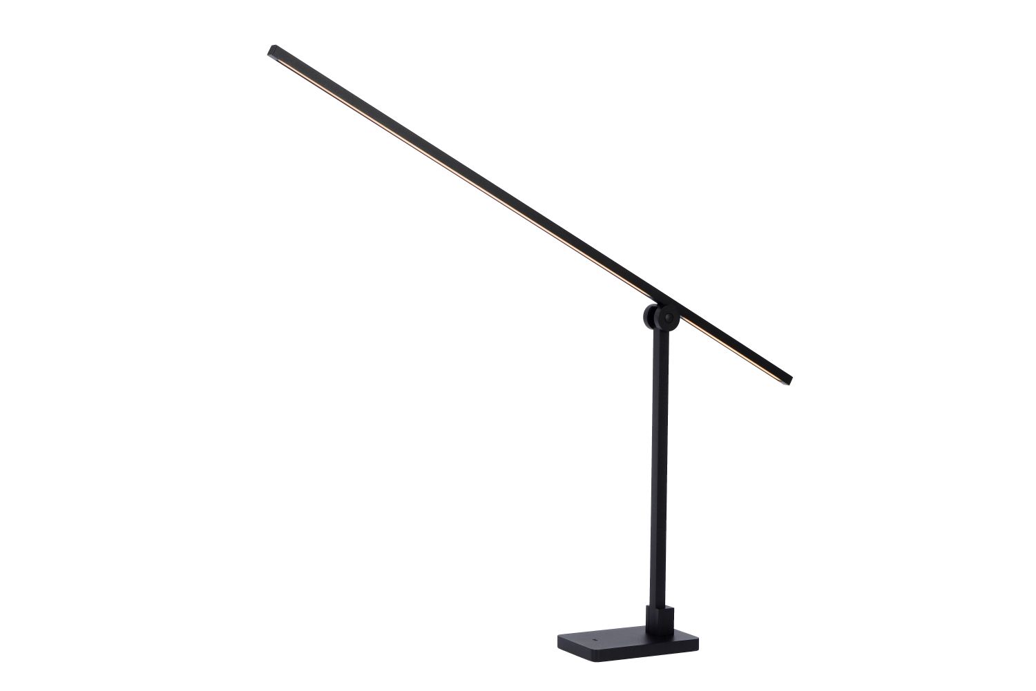 Lucide AGENA - Bureaulamp - LED Dimb. - 1x15W 2700K - Zwart