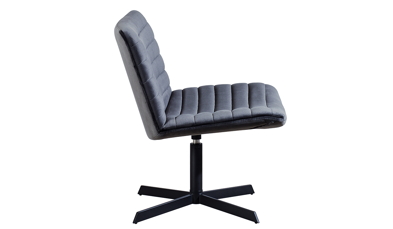 Kick Fauteuil Beau - Velvet Grijs