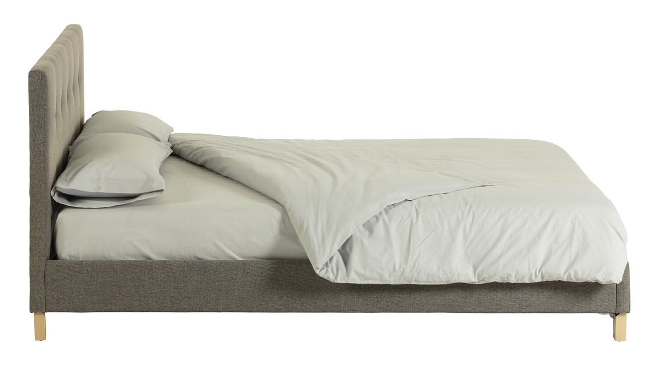 Bed met boxspring Natuse 150 x 190 cm