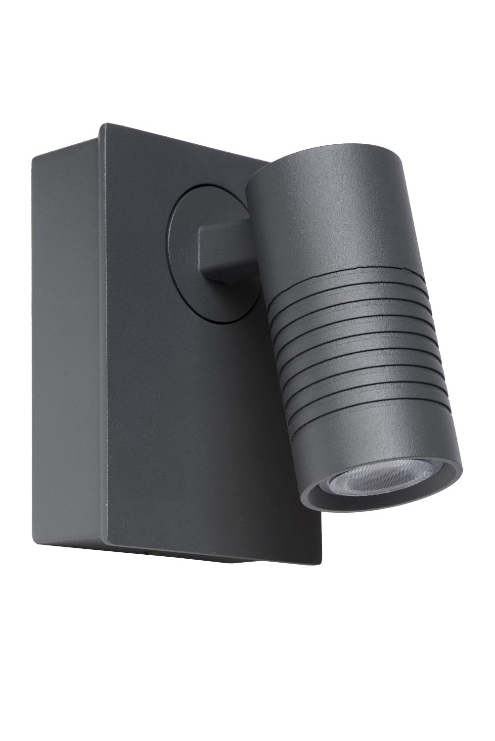 Lucide BRAN - Wandspot Buiten - LED Dimb. - 1x7W 2700K - IP54 - Antraciet