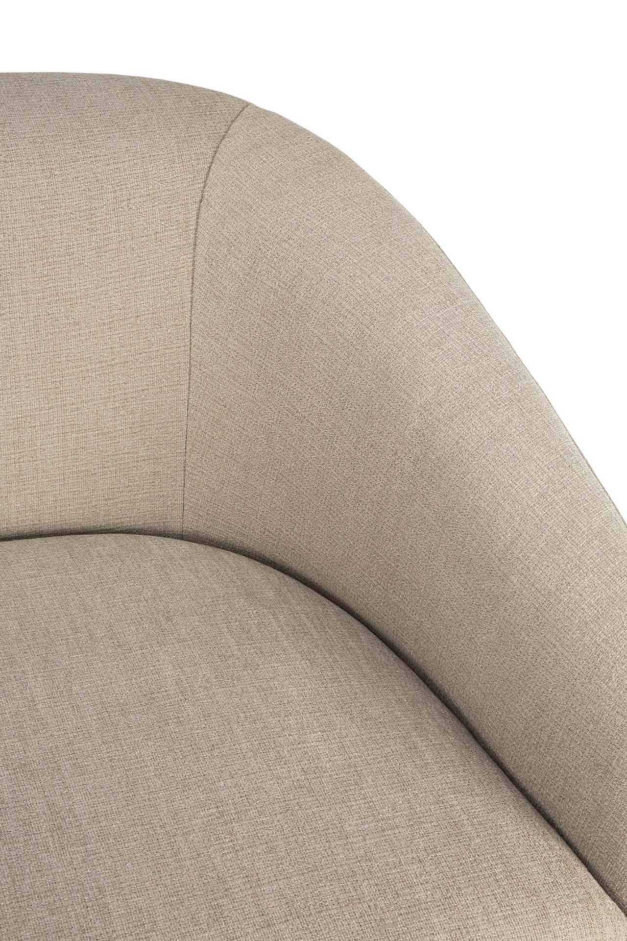 Ethnicraft - Trapeze Beige fabric 3-zitsbank (211 x 91 x 74 cm)