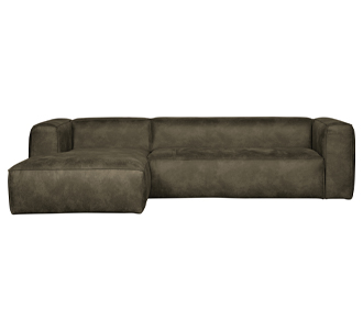 Bean corner sofa left army