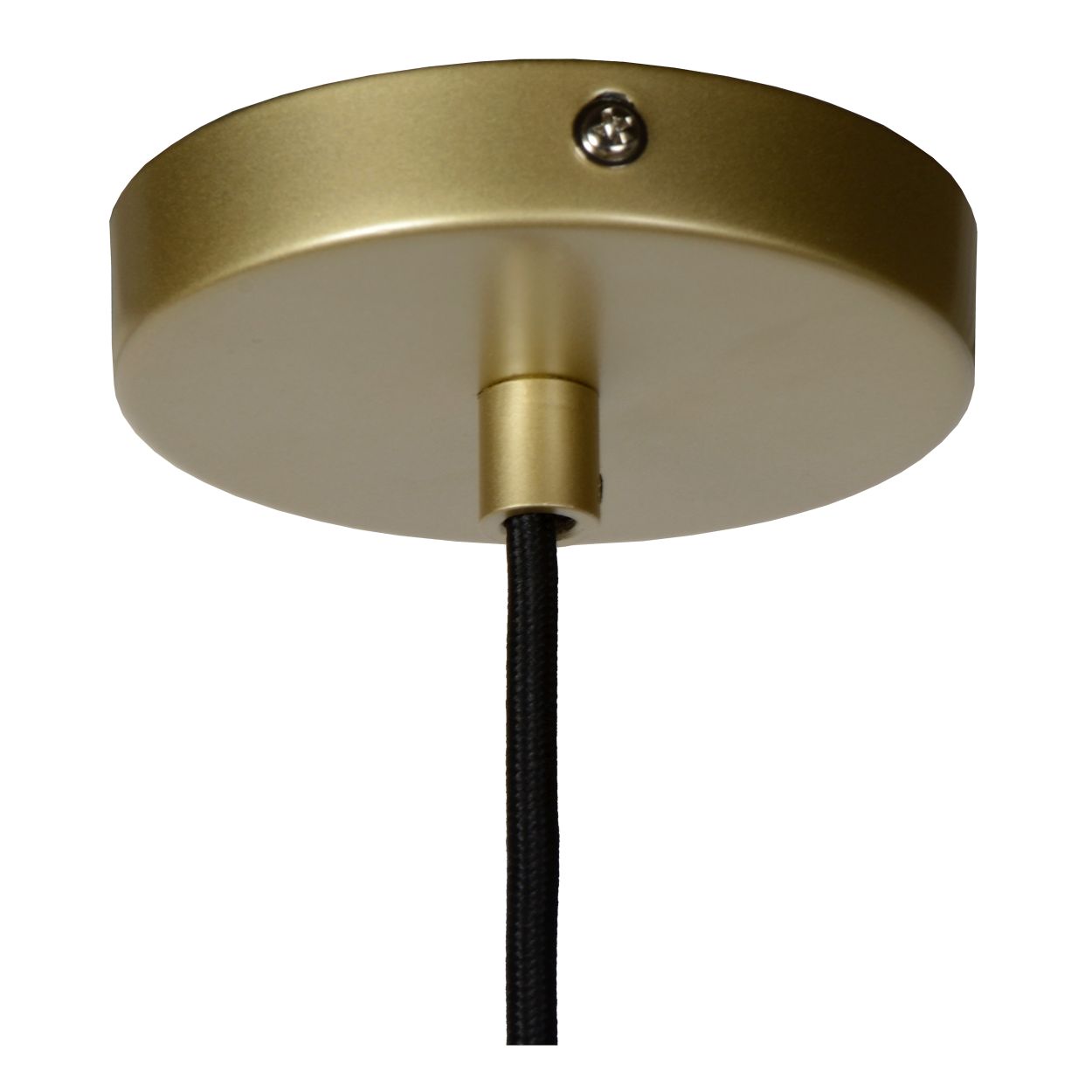 Lucide AVONMORE - Hanglamp - Ø 40 cm - 1xE27 - Mat Goud / Messing