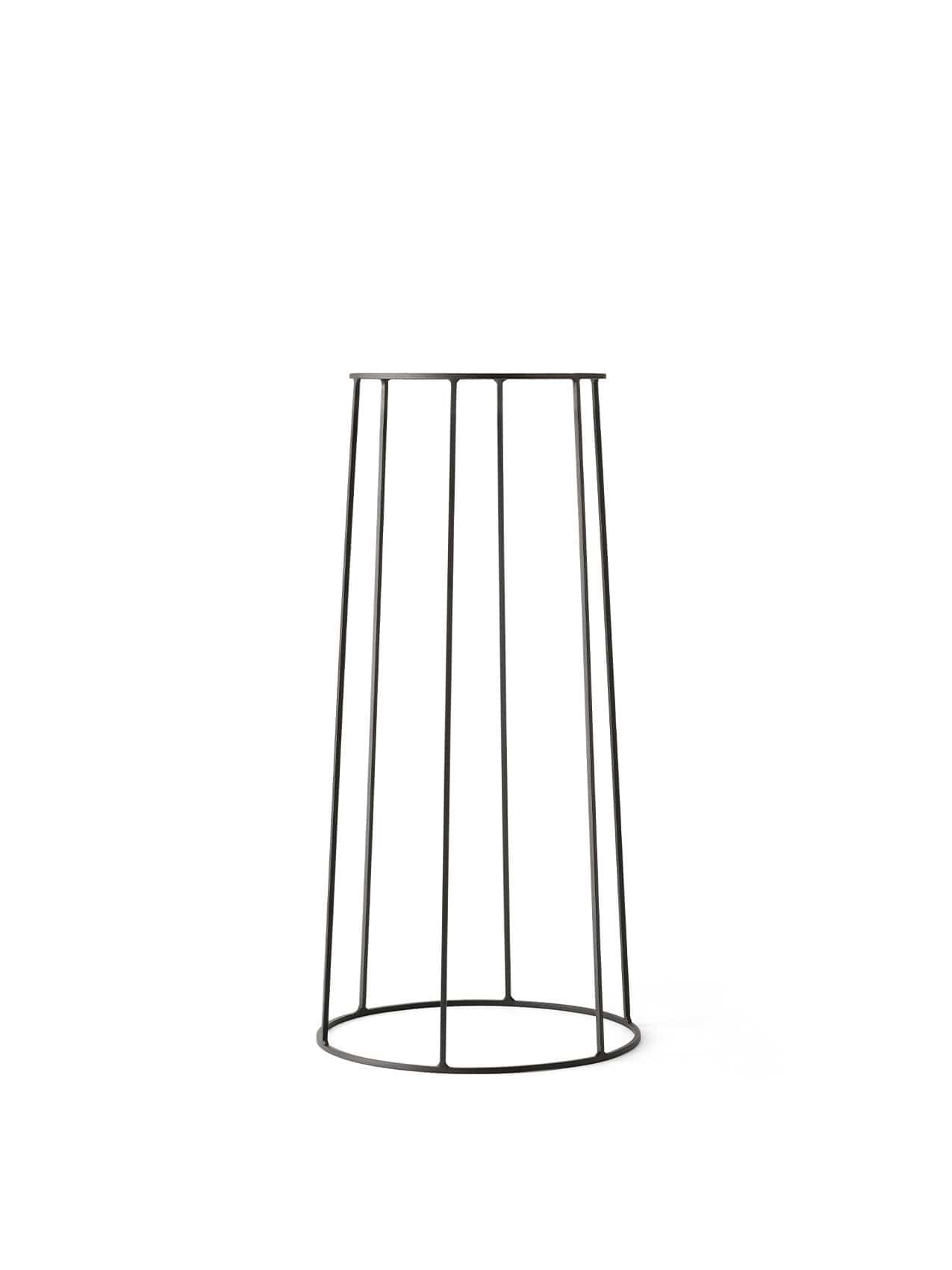 Menu - Wire draadframe plantenbak,606 zwart