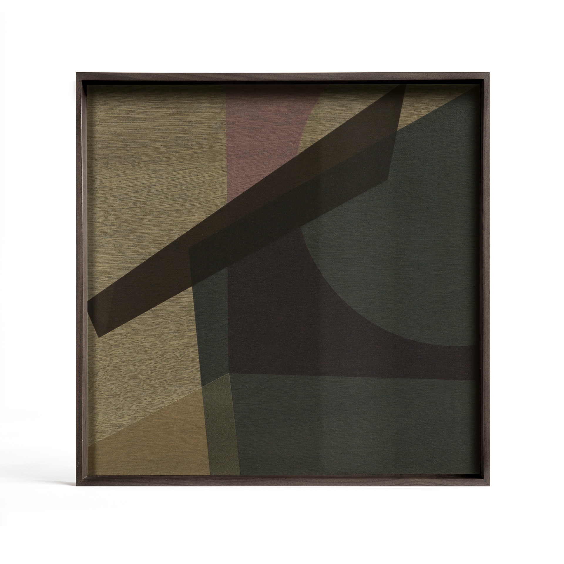 Ethnicraft - Angle dienblad Slate L (51 x 51 x 4 cm)