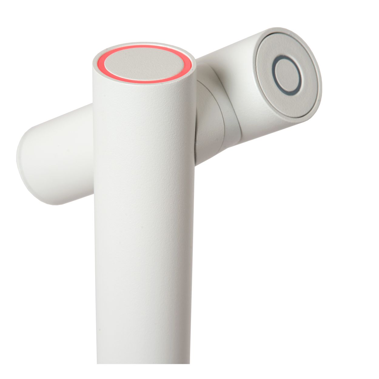 Lucide ANTRIM - Oplaadbare Leeslamp - Accu/Batterij - LED Dimb. - 2x2,2W 2700K - IP54 - Met draadloos oplaadstation - Wit