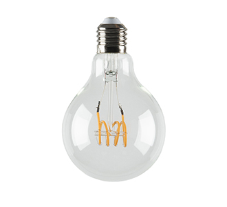 Bulb ronde Led lamp E27 4W