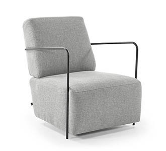 Fauteuil Gamer lichtgrijs