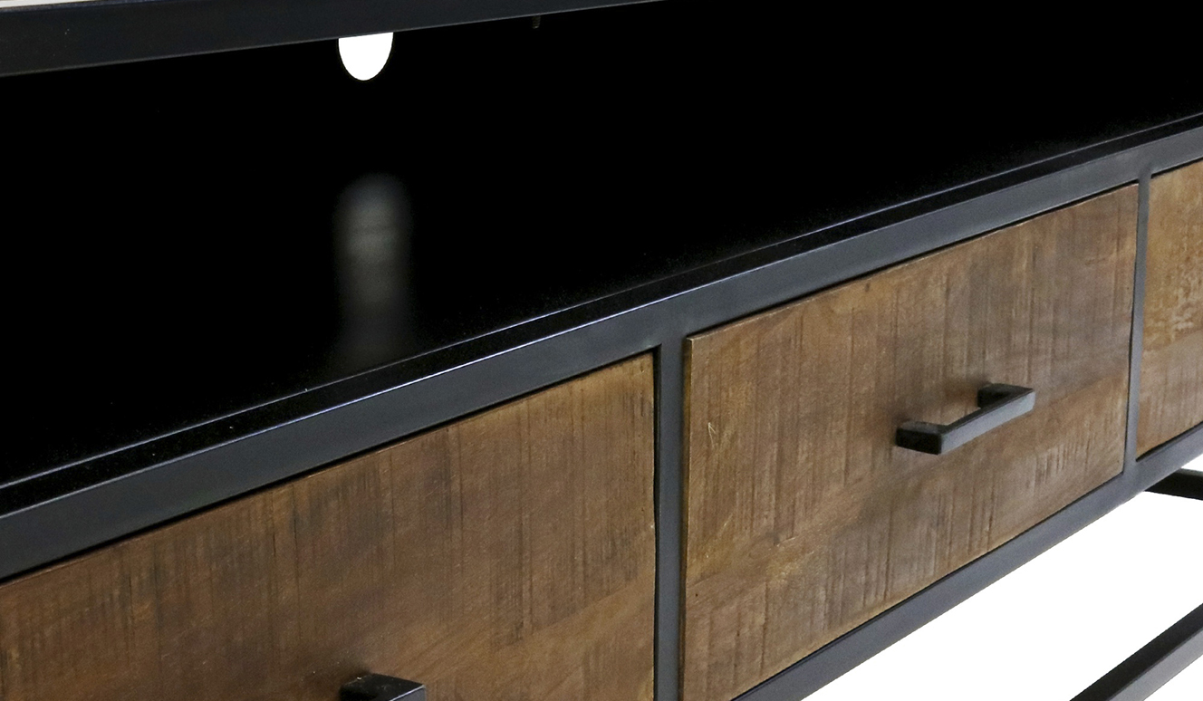 Kick Industrial Tv Dressoir Rogue - 160cm