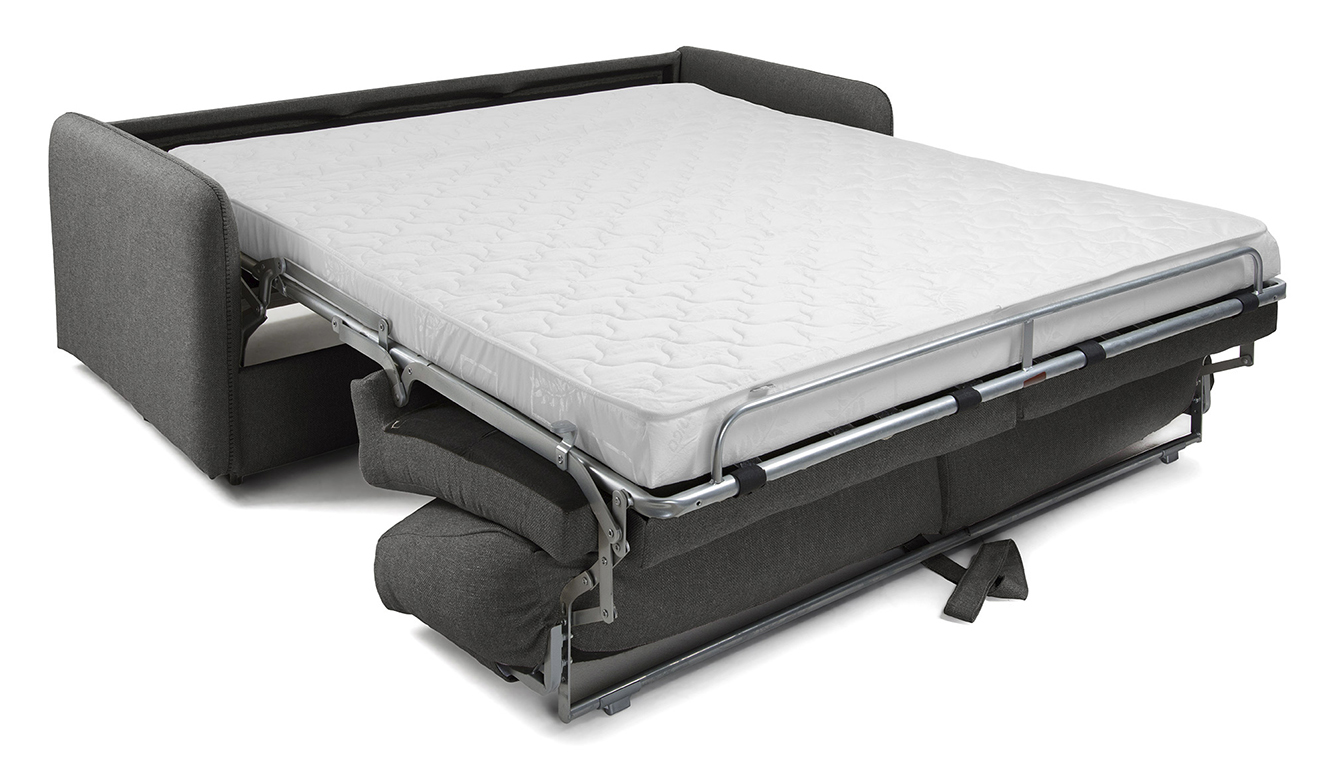 Kymoon slaapbank 140 cm visco grijs