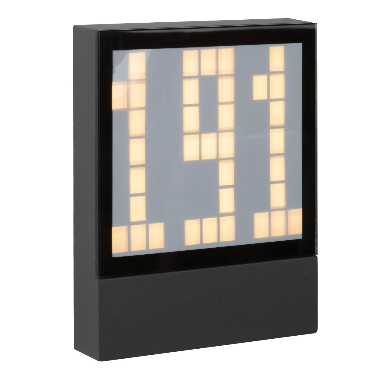 Lucide DIGIT - Wandlamp Buiten - LED - 1x3W 2700K - IP54 - Antraciet