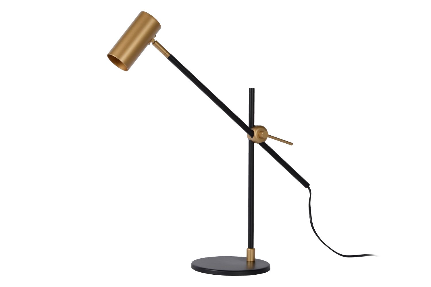 Lucide PHILINE - Bureaulamp - 1xGU10 - Zwart