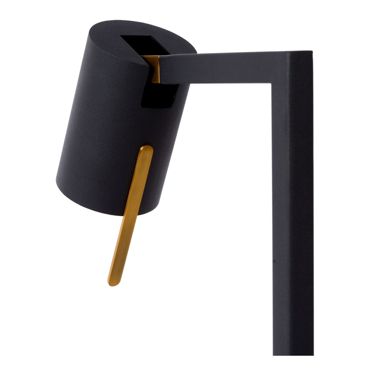 Lucide LESLEY - Bureaulamp - 1xGU10 - Zwart