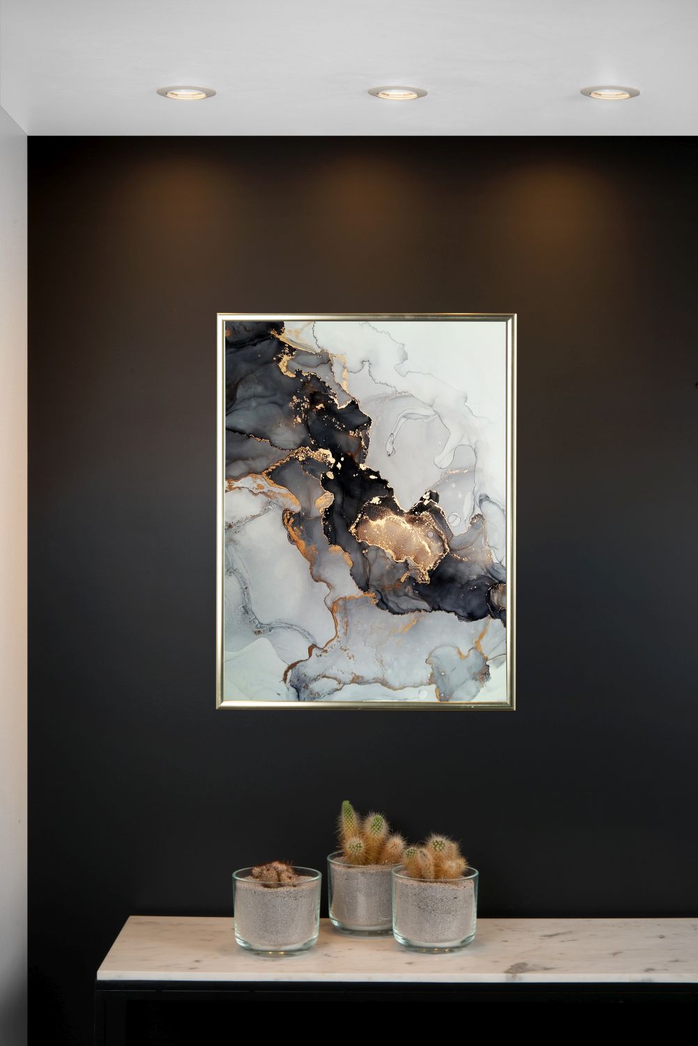 Lucide FOCUS - Inbouwspot - Ø 8,1 cm - LED Dimb. - GU10 - 3x5W 3000K - Wit - Set van 3