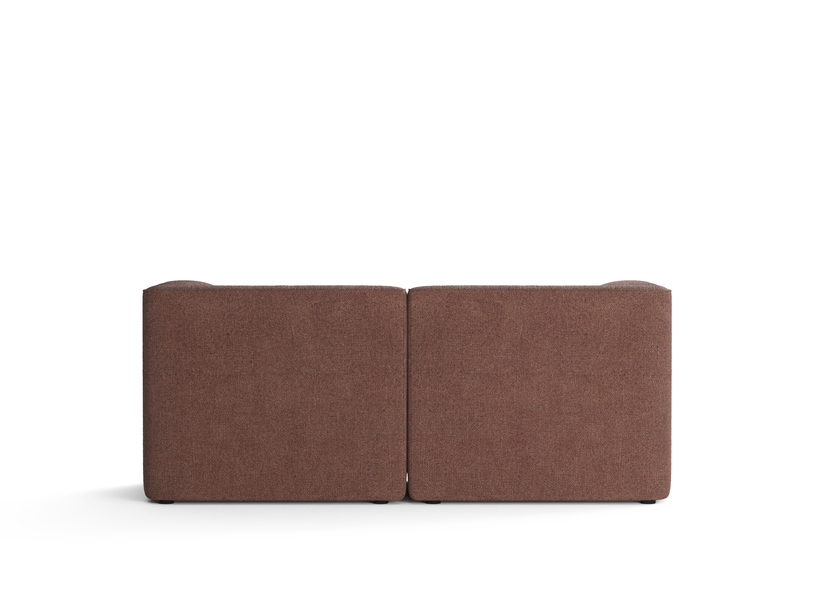 Menu - Eave 86, 2-zitsbank, bestaat uit 2 modules, 08 (Bordeaux)