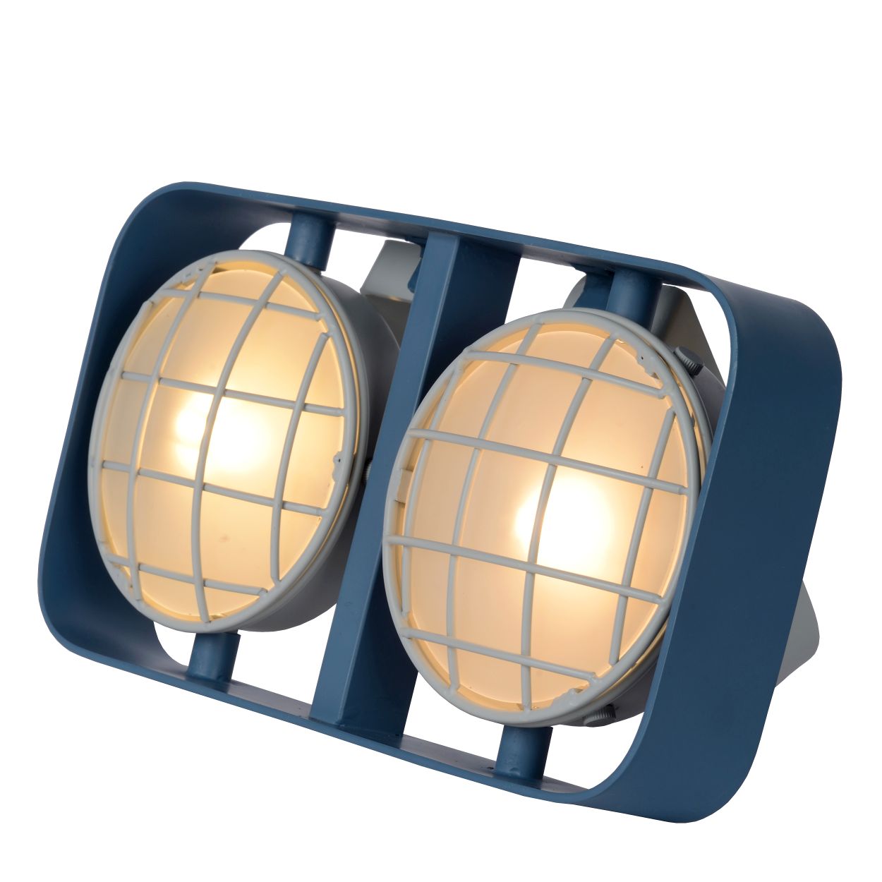 Lucide RENGER - Tafellamp Kinderkamer - 2xG9 - Blauw