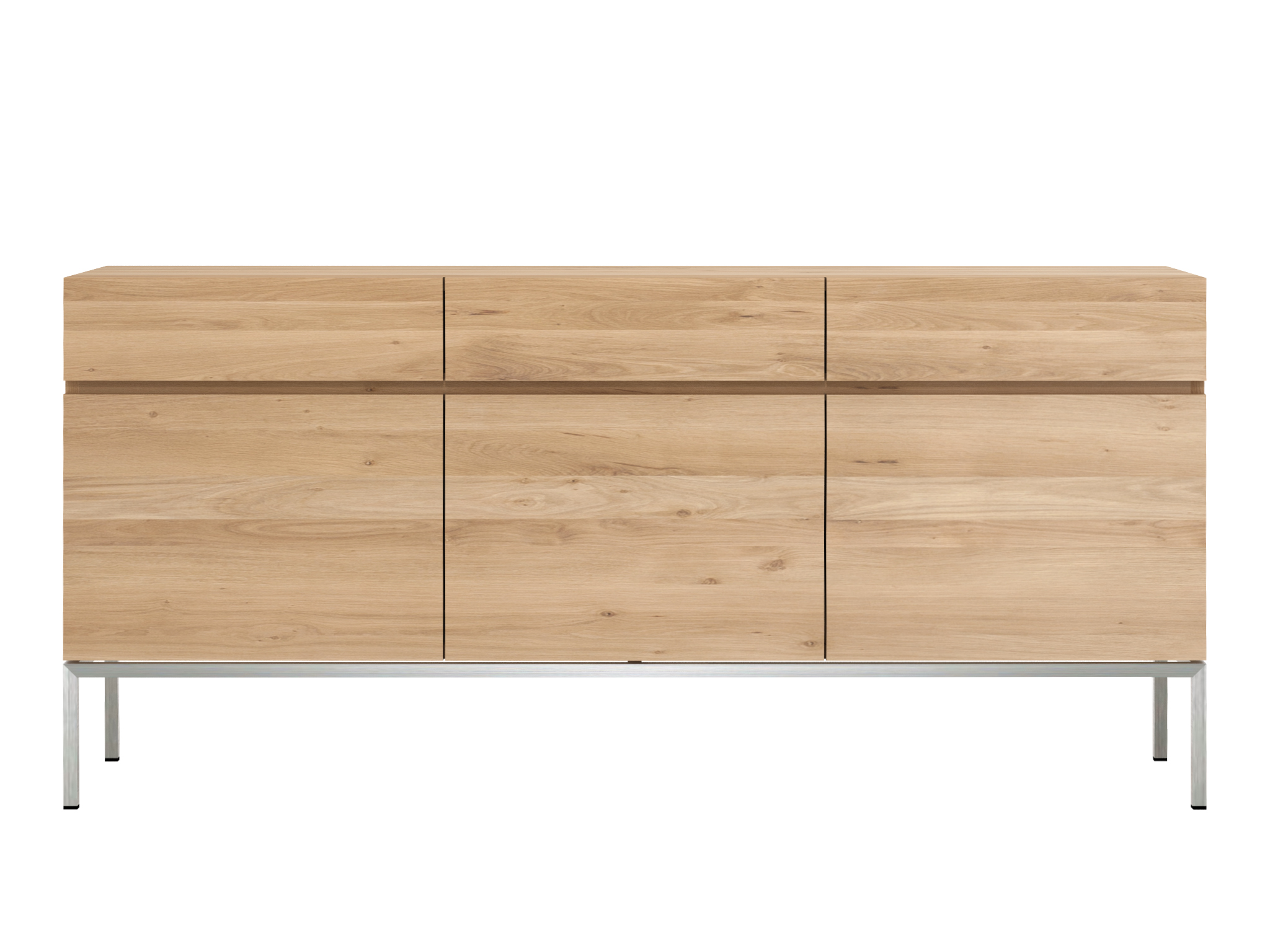 Ethnicraft - Ligna eiken dressoir (165 x 45 x 78 cm)