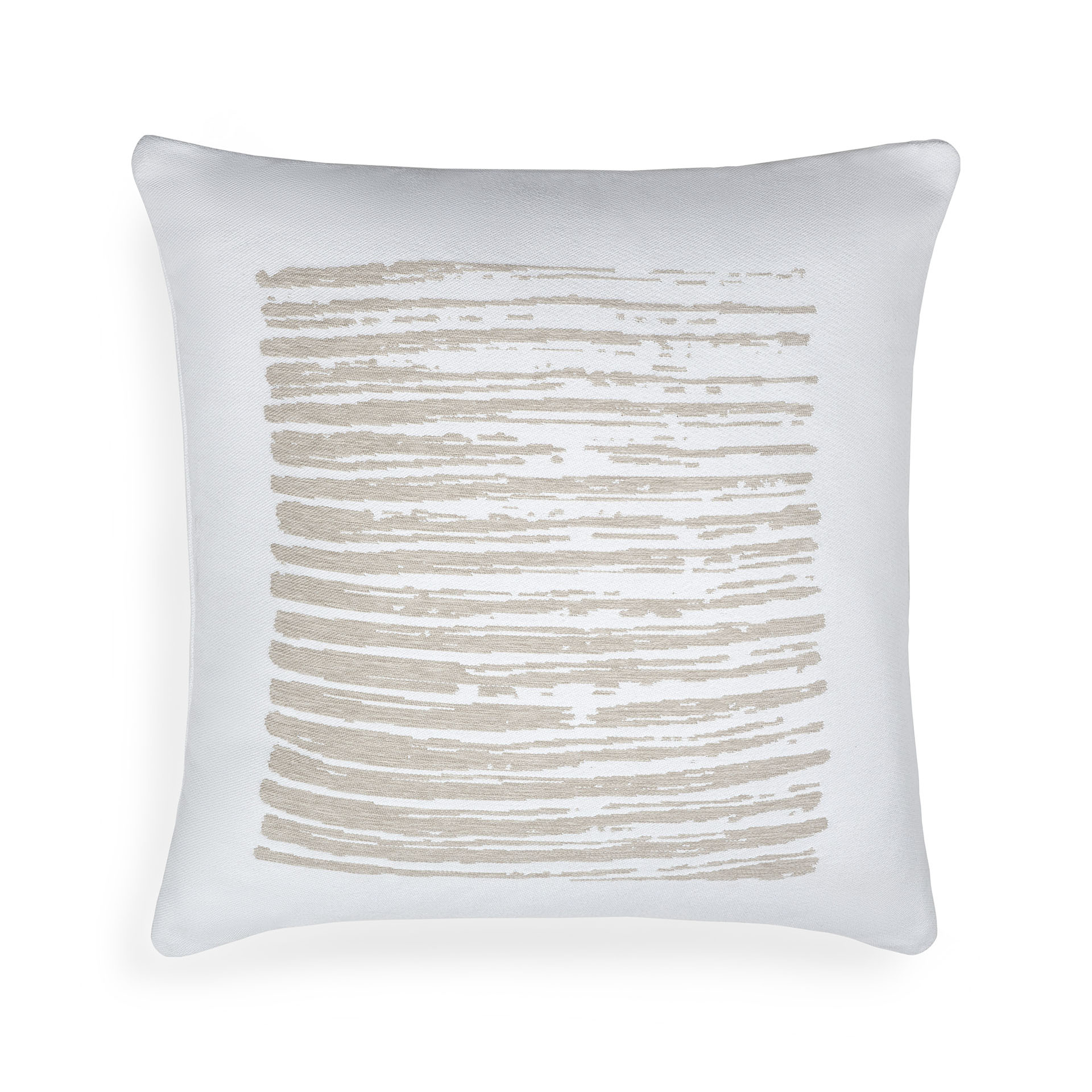 Ethnicraft - Lines White buiten kussen (45 x 45 x 15 cm)