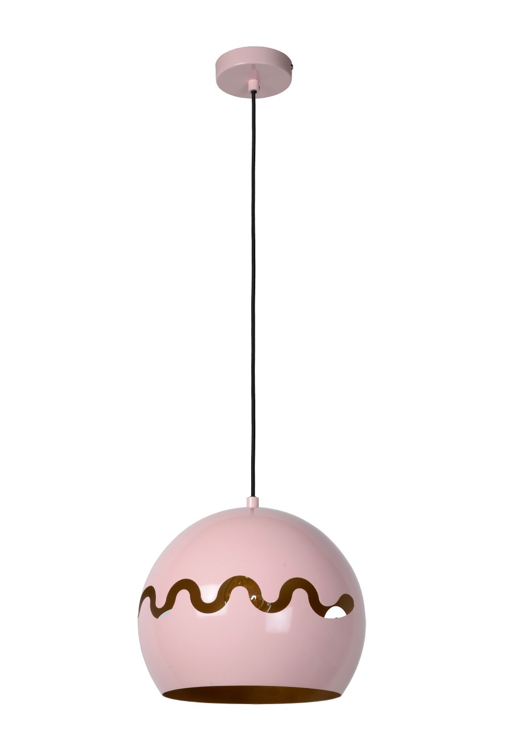 Lucide CORENTIN - Hanglamp Kinderkamer - Ø 28 cm - 1xE27 - Roze