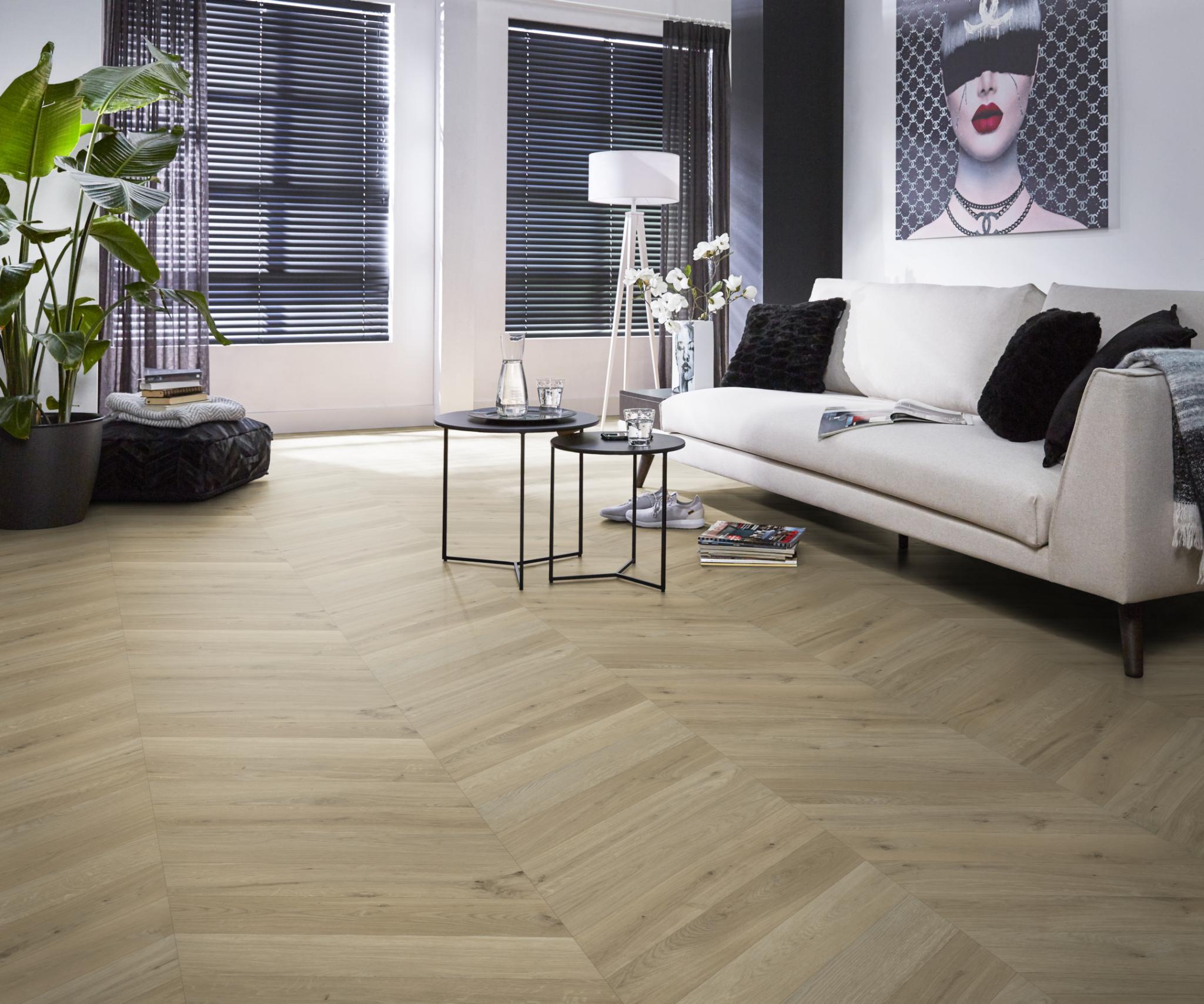 Ambiant Exclusive hongaarse punt licht naturel eiken 6333