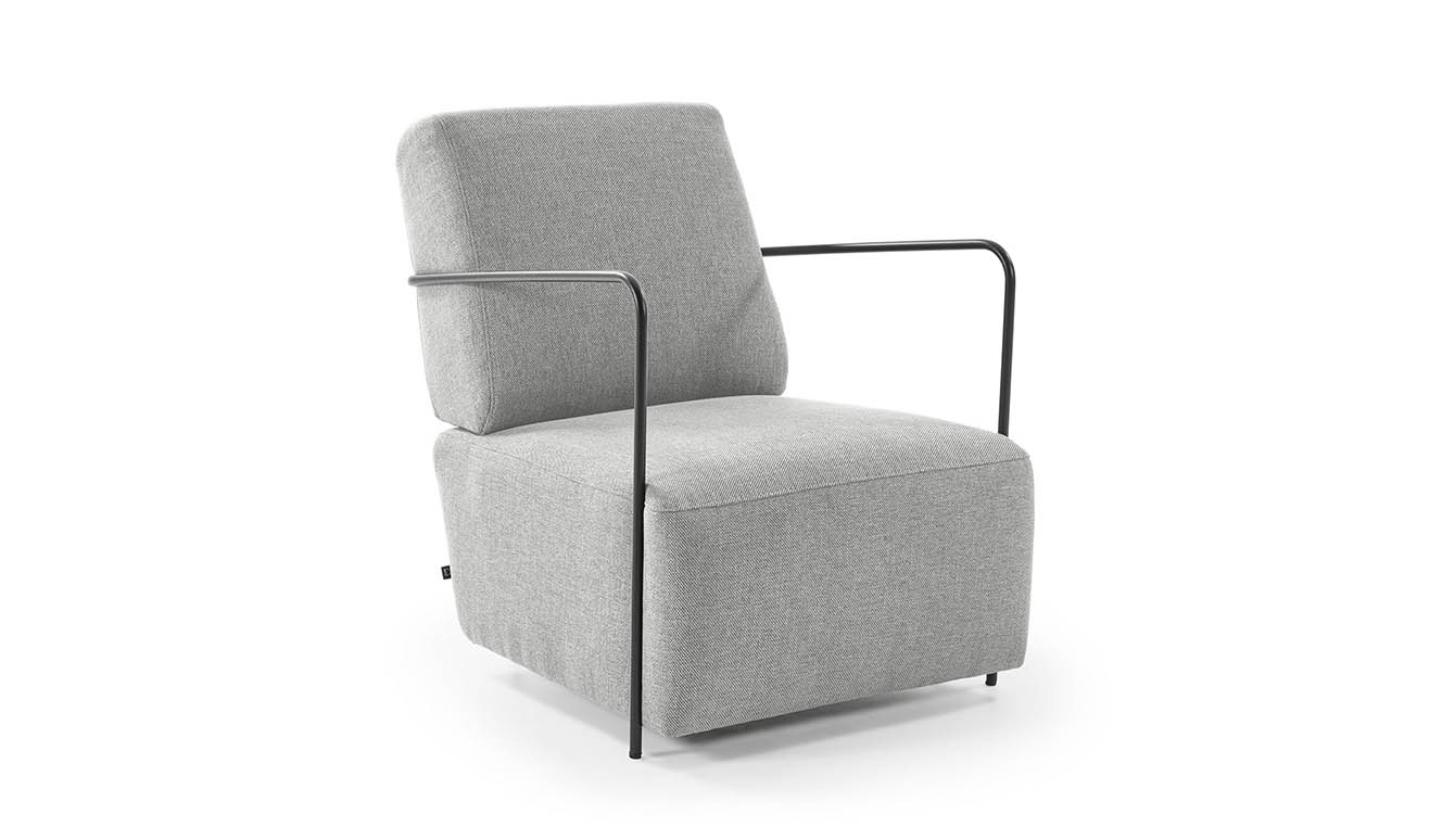 Fauteuil Gamer lichtgrijs
