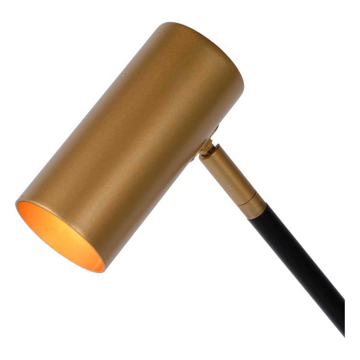 Lucide PHILINE - Bureaulamp - 1xGU10 - Zwart