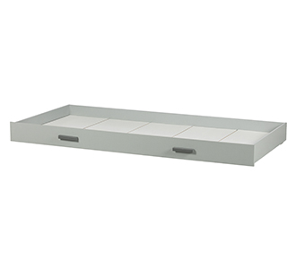 Tipi bed drawer concrete grey