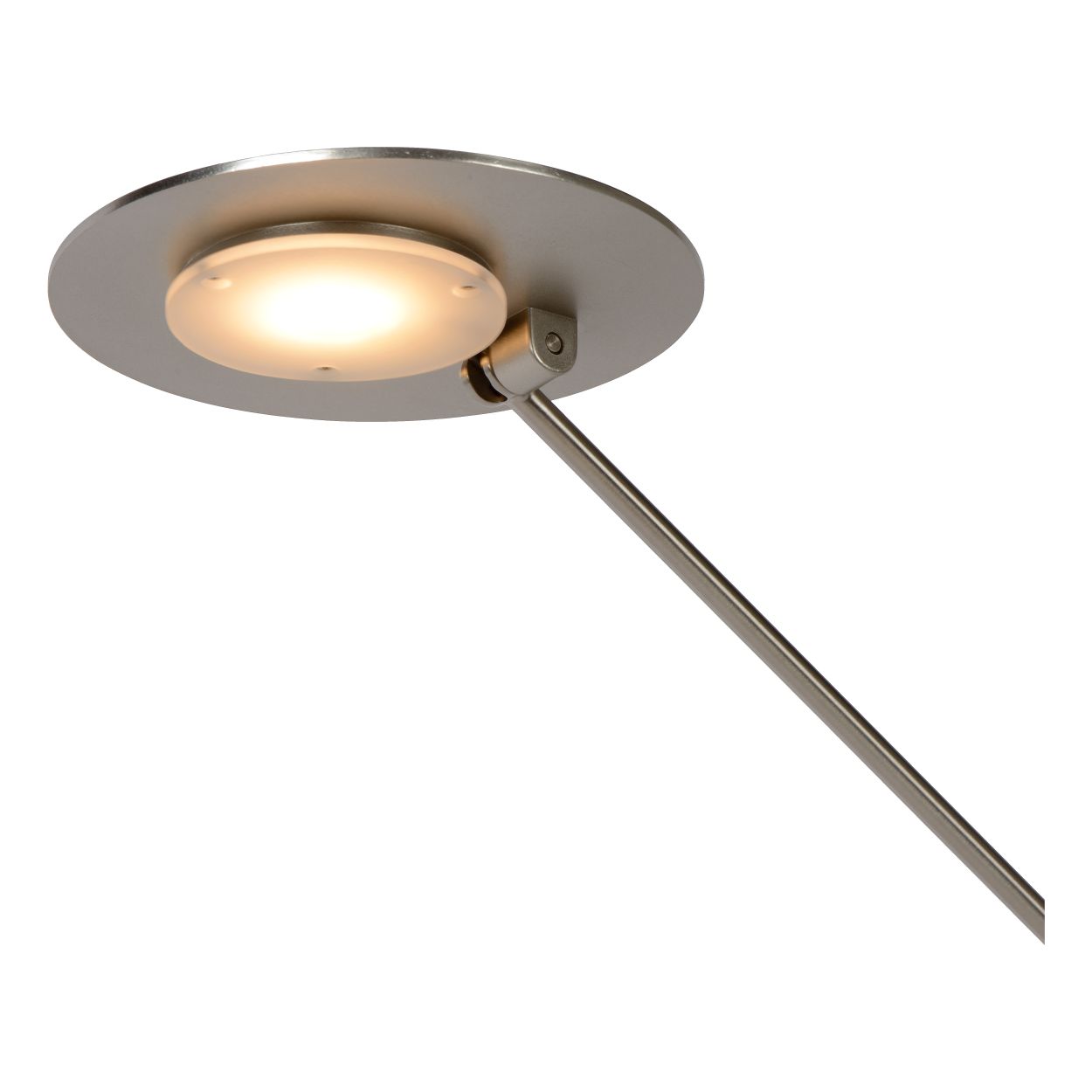 Lucide ANSELMO - Bureaulamp - LED Dimb. - 1x9W 3000K - Mat chroom