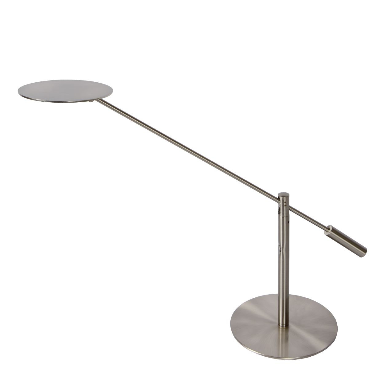 Lucide ANSELMO - Bureaulamp - LED Dimb. - 1x9W 3000K - Mat chroom