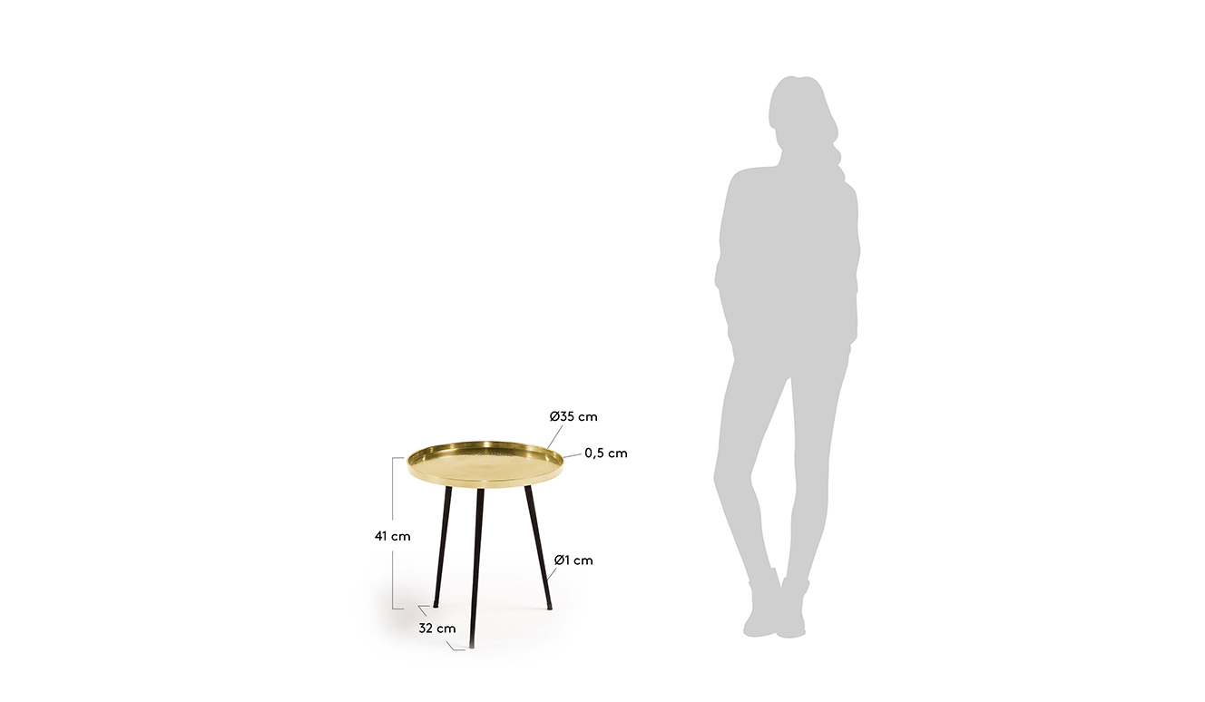 Bijzettafel Finesse Ø 35 cm