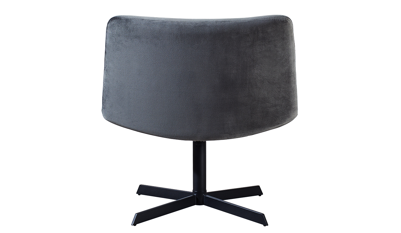 Kick Fauteuil Beau - Velvet Grijs