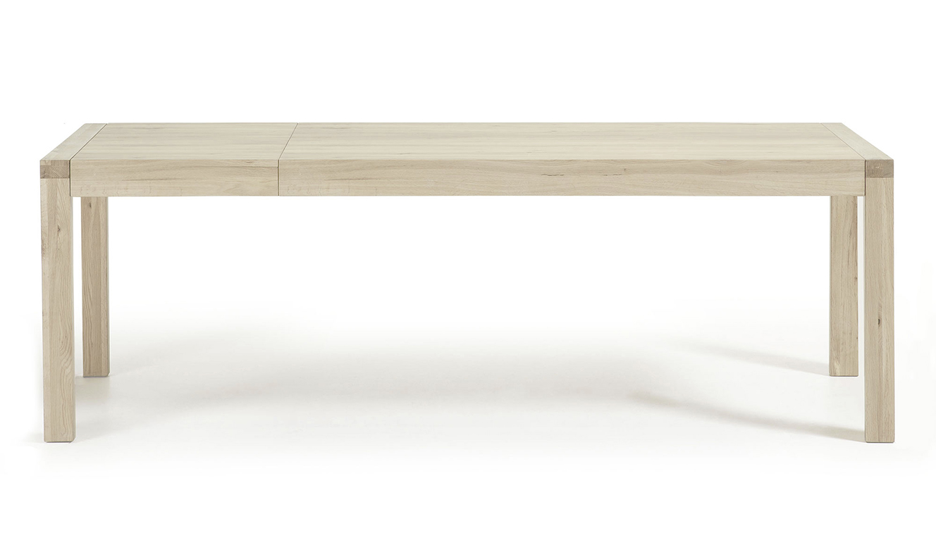 Briva uitschuifbare tafel gebleekt 200 (280) x100 cm