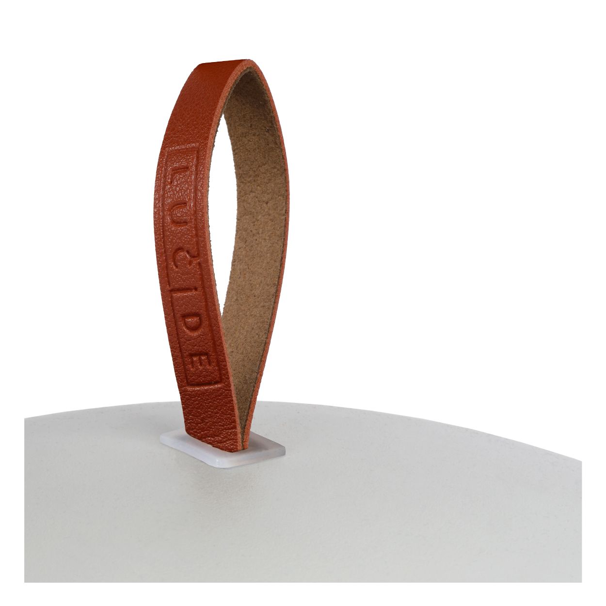 Lucide LA DONNA - Oplaadbare Tafellamp Buiten - Accu/Batterij - Ø 19,7 cm - LED Dimb. - 1x2W 2700K - IP54 - 3 StepDim - Wit