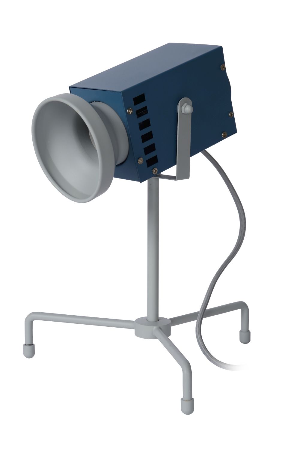 Lucide BEAMER - Tafellamp Kinderkamer - LED - 1x3W 3000K - Blauw