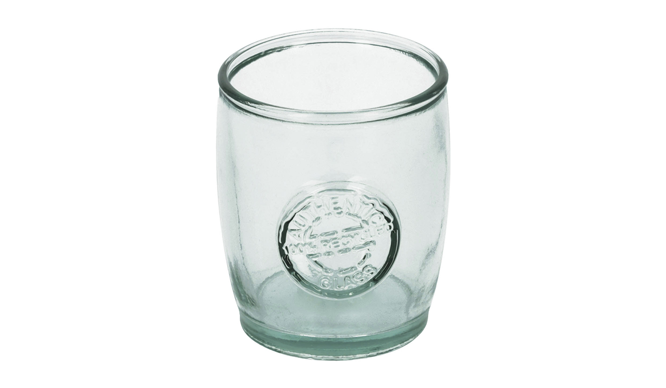Tsiande glazen pot transparant 100% gerecycled