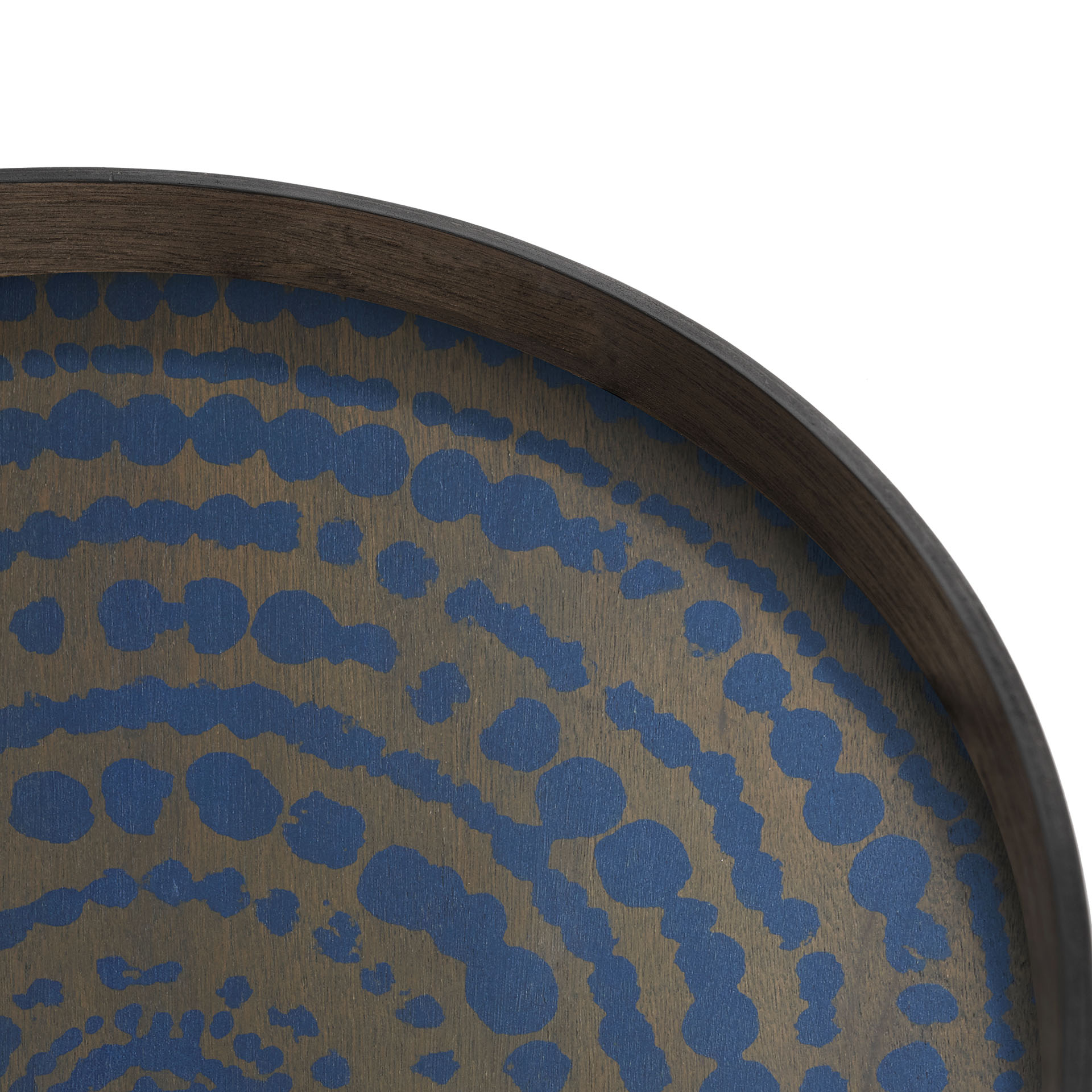 Ethnicraft - Beads dienblad Midnight XL (Ø 92 cm x 4 cm)