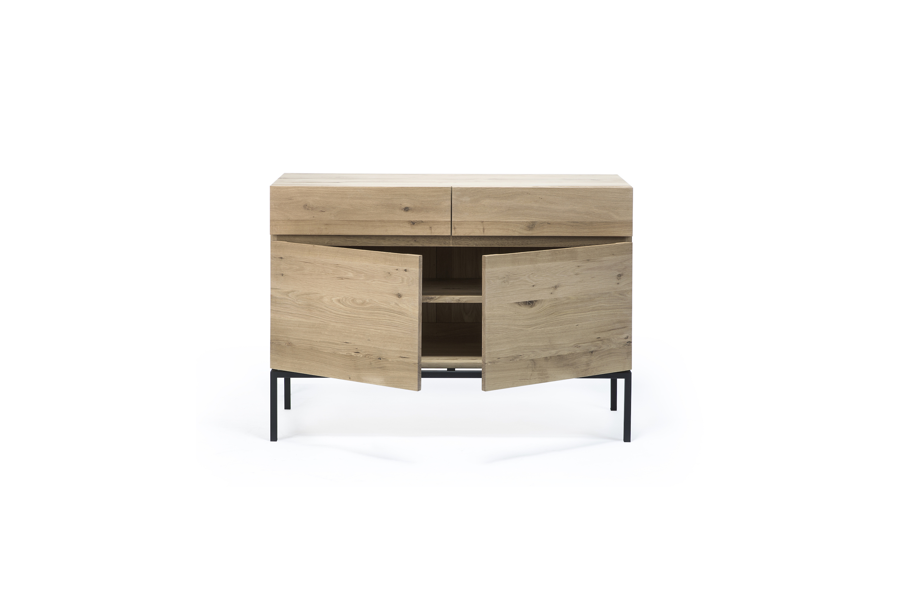 Ethnicraft - Ligna eiken dressoir (110 x 45 x 78 cm)