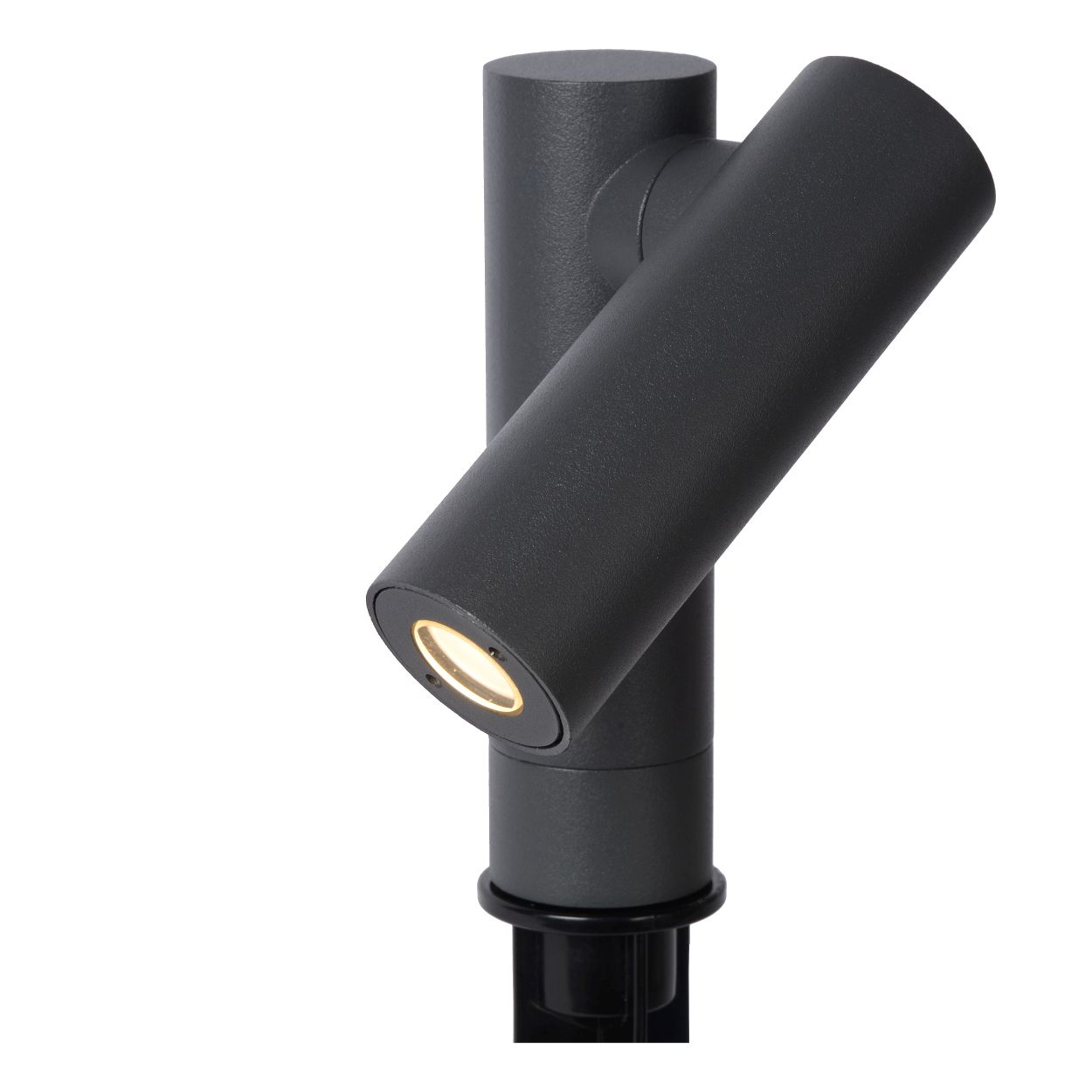 Lucide TATUM - Tuinspot Buiten - LED - 1x4,5W 3000K - IP65 - Antraciet