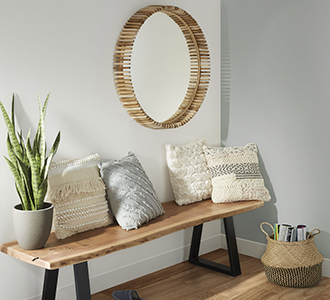 Thai set 2 manden naturel en zwart